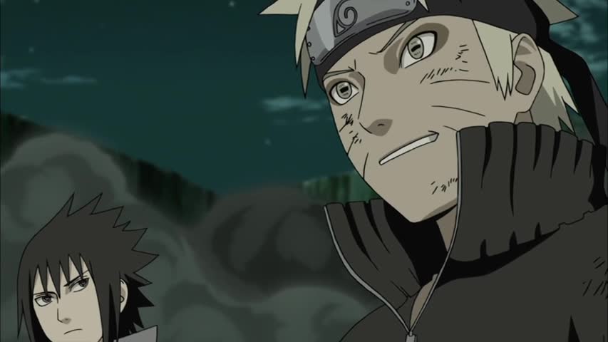 Watch that douchebag Sasuke. He vex he ain't as smart as Naruto. Wha happen Sasuke? Your eyes can't keep up with the epicness that is NARUTO!!!