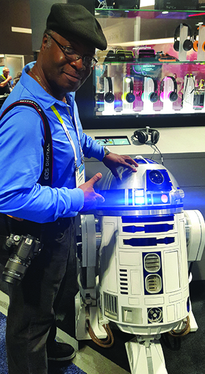 The Baddest Robot I know was there!!