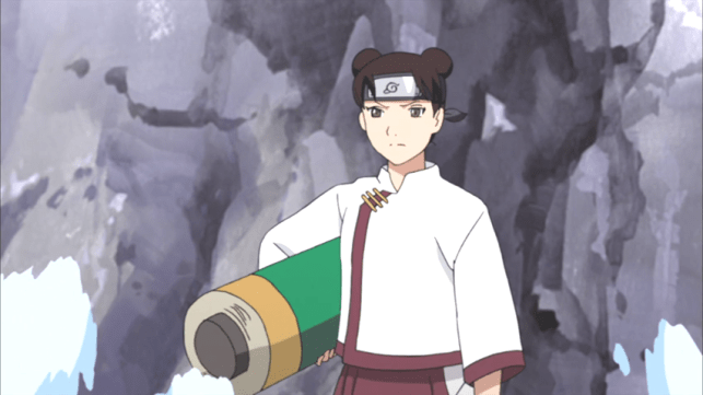 Tenten  just lvl'ed up