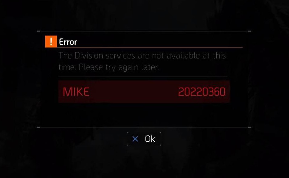 error Division